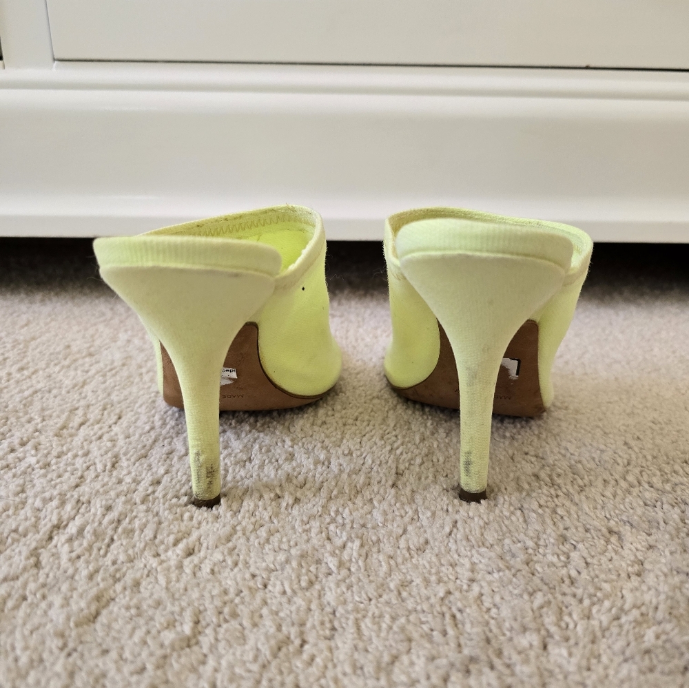 YEEZY SEASON 6 Butter Yellow Mules 5, 35 - Picture 7 of 8